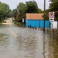 coastal flooding